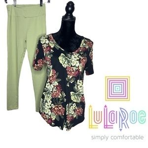 LulaRoe  Christy and Leggings Outfit. Christy is Extra Small. Leggings are O/S